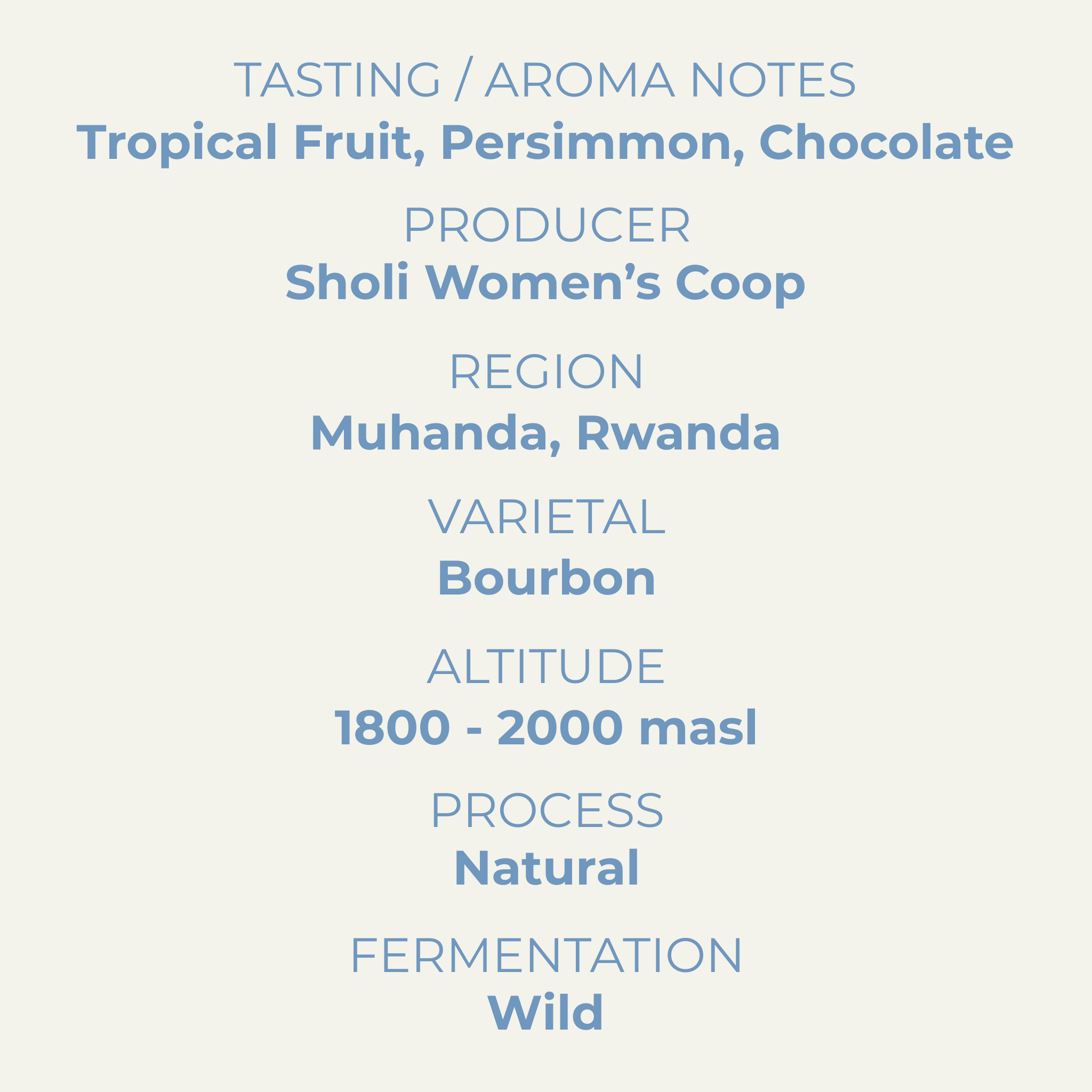 Tutti Frutti, Rwanda
