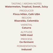Watermelon, Colombia