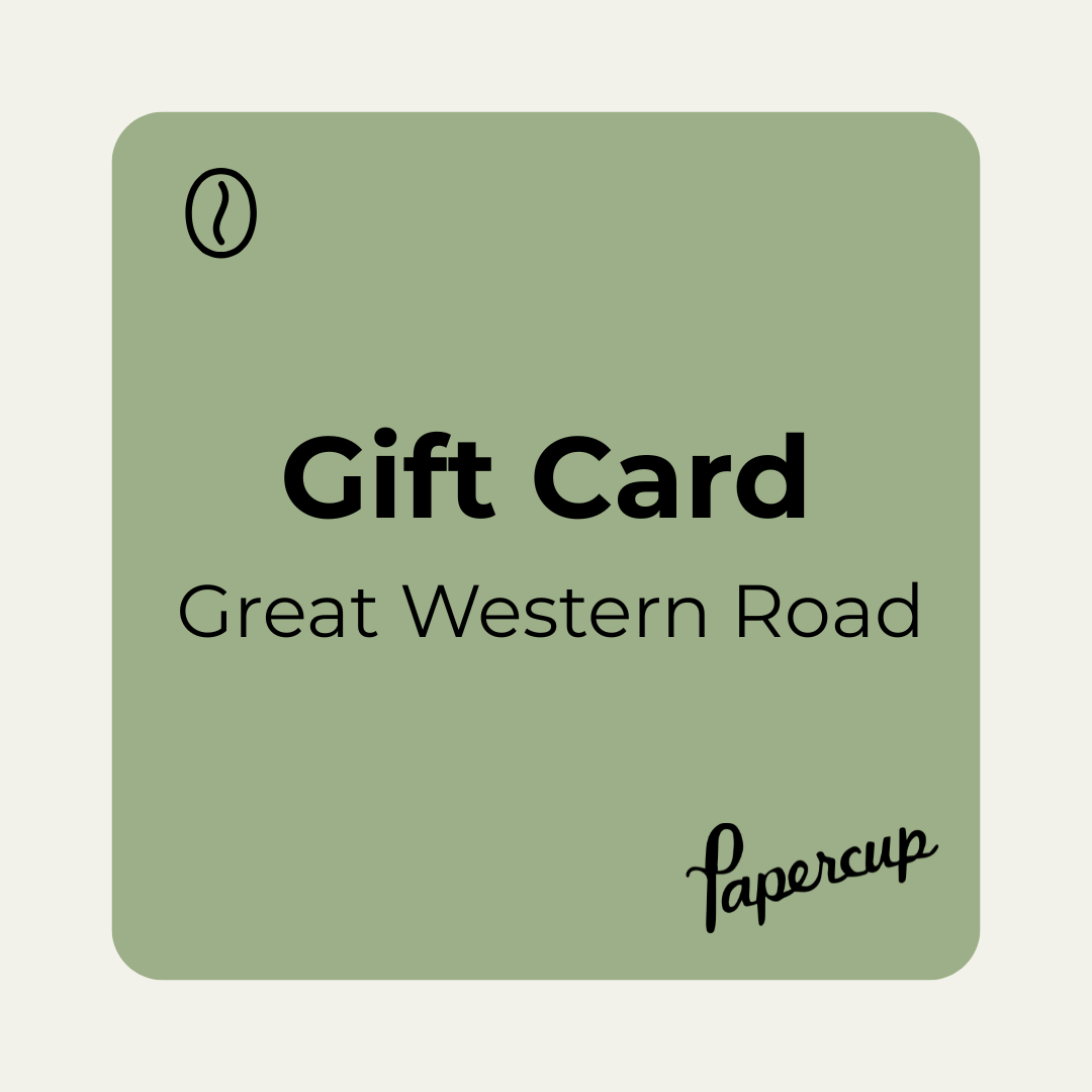 Papercup Gift Card - Great Western Road